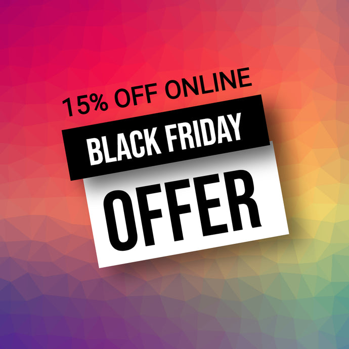 It's Black Friday 15% off store-wide today! (Nov 26)