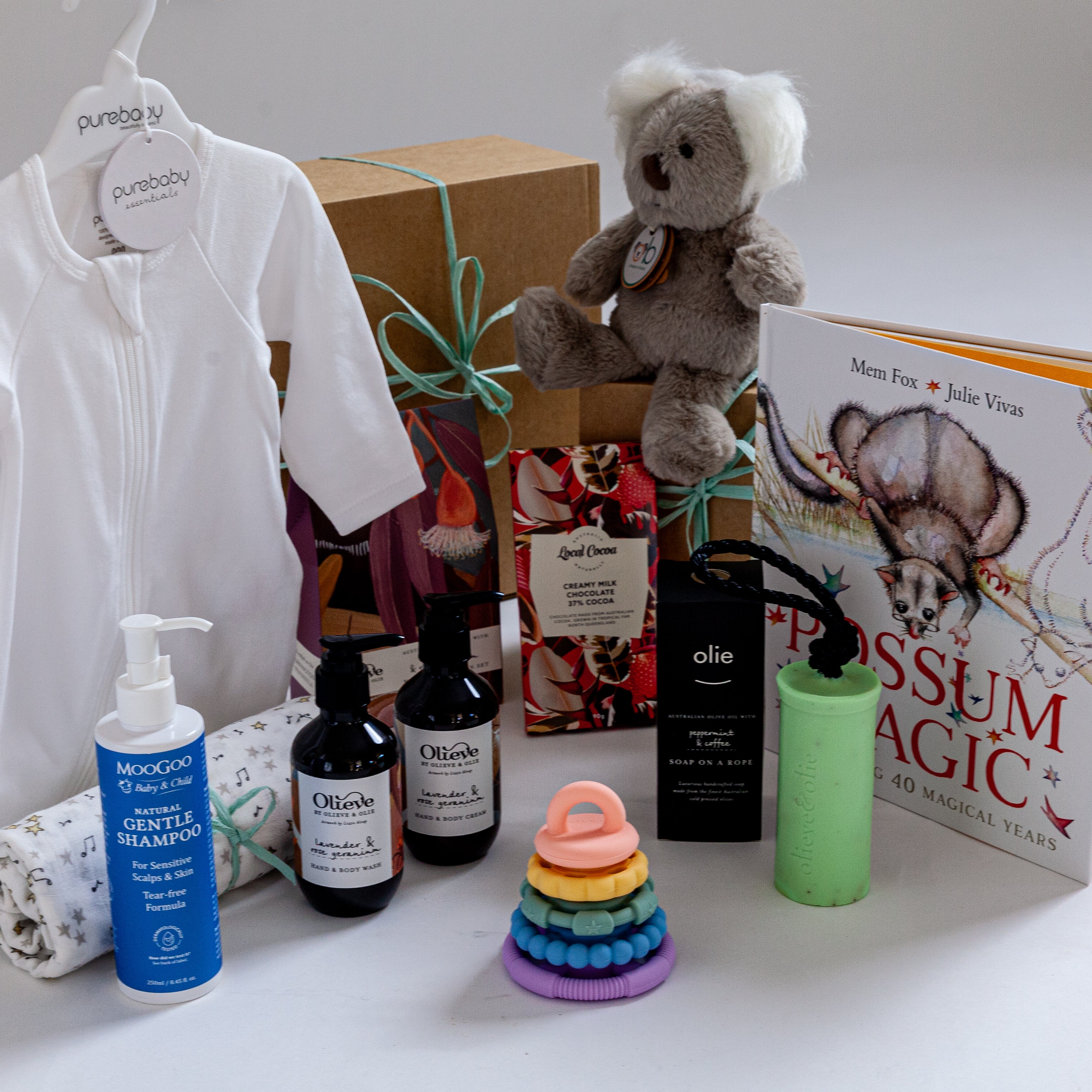 Bonzer baby gift hamper with premium mum and bub items