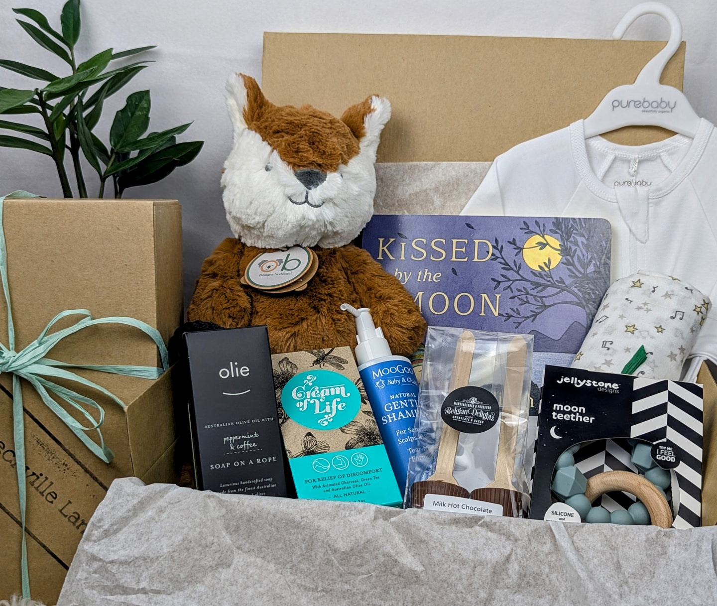 The Fox New Baby and Parent Gift Box