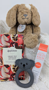 Lil' Puppy Cuddles New Mummy Gift Box