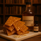 Whiskey Cashew and Creamy Caramel Brittle 150g pack