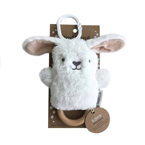 Beck Bunny Wooden Teether | OB Designs