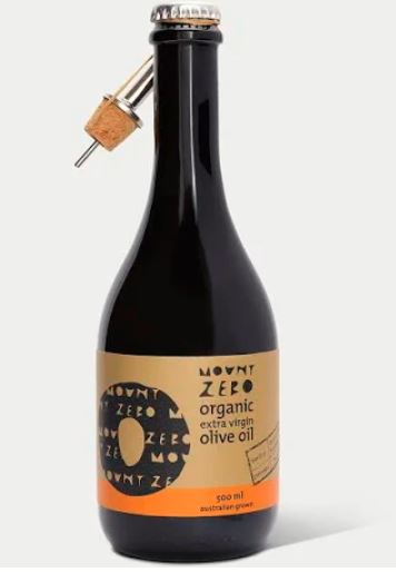 Flavoured Pressed Extra Virgin Olive Oil with Pourer by Mount Zero