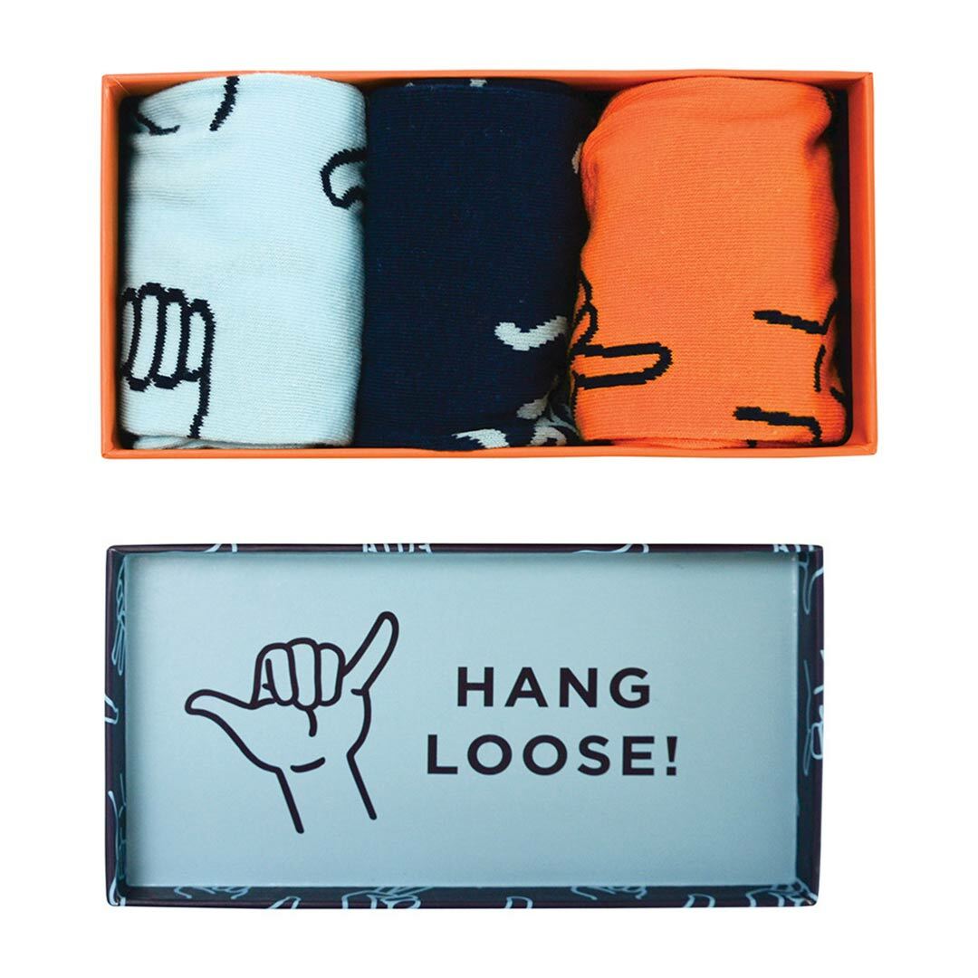 Mens Funky Feet Socks by Annabel Trends