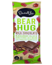 Darrell Lea Bear Hug Milk Chocolate Block